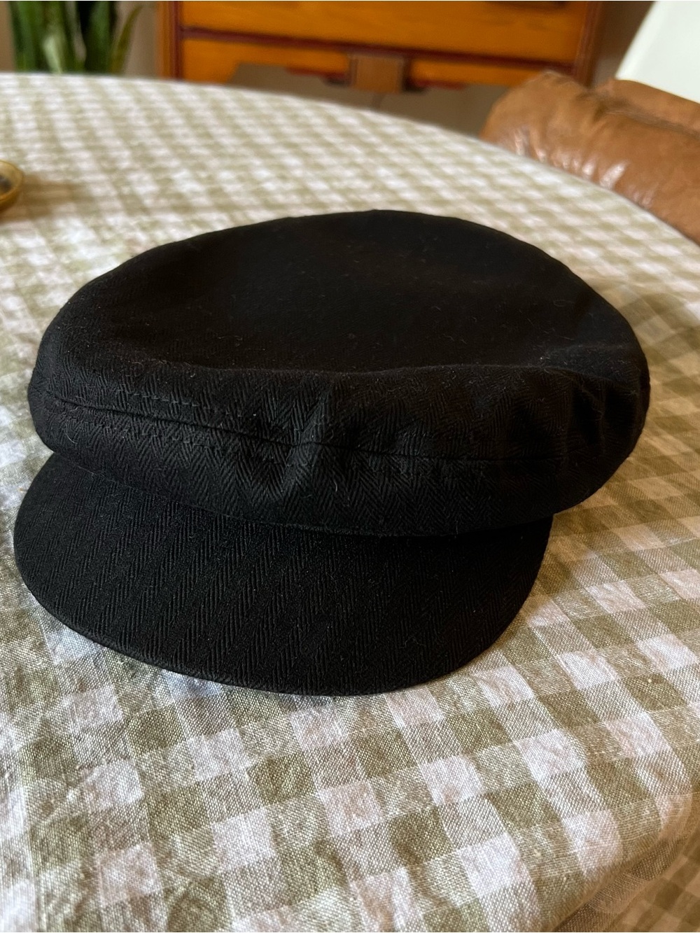Brixton Black Baker Boy Cap